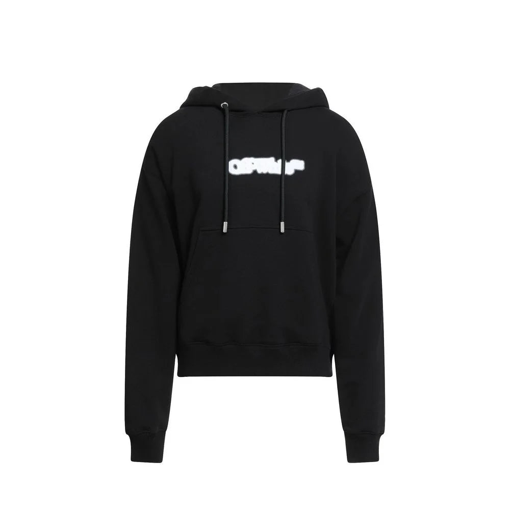 Off-White Hooded Logo Sweatshirt - Hoodies