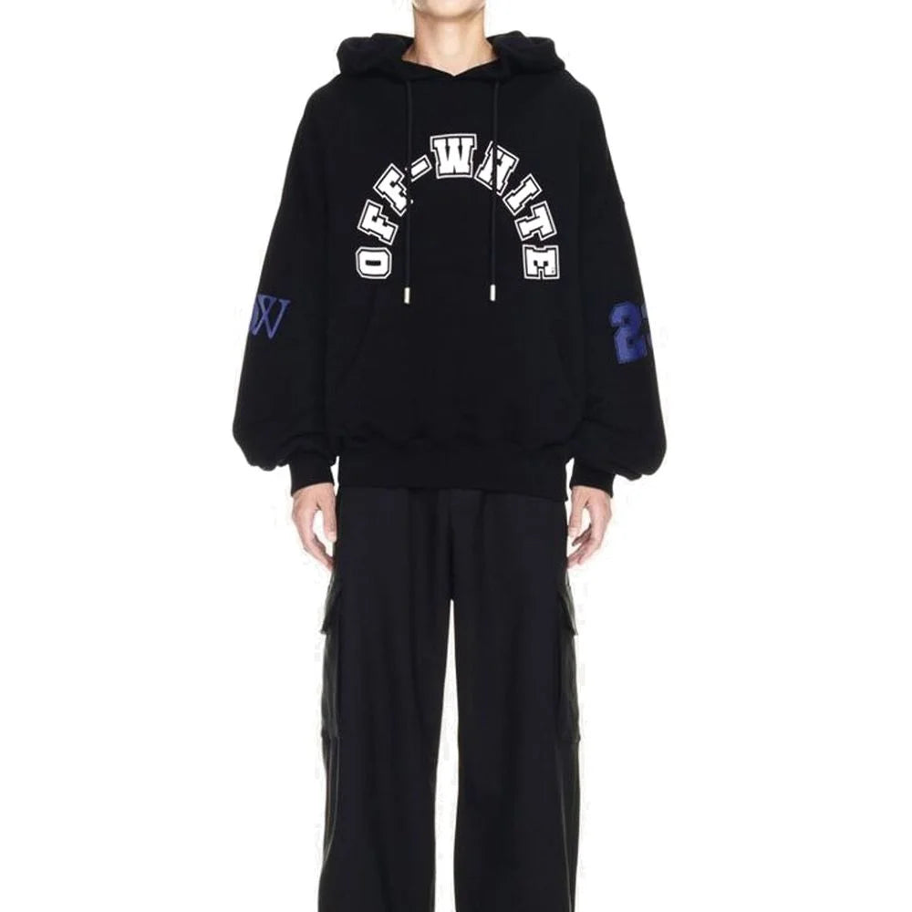 Off-White Hooded Sweatshirt - XL - Hoodies