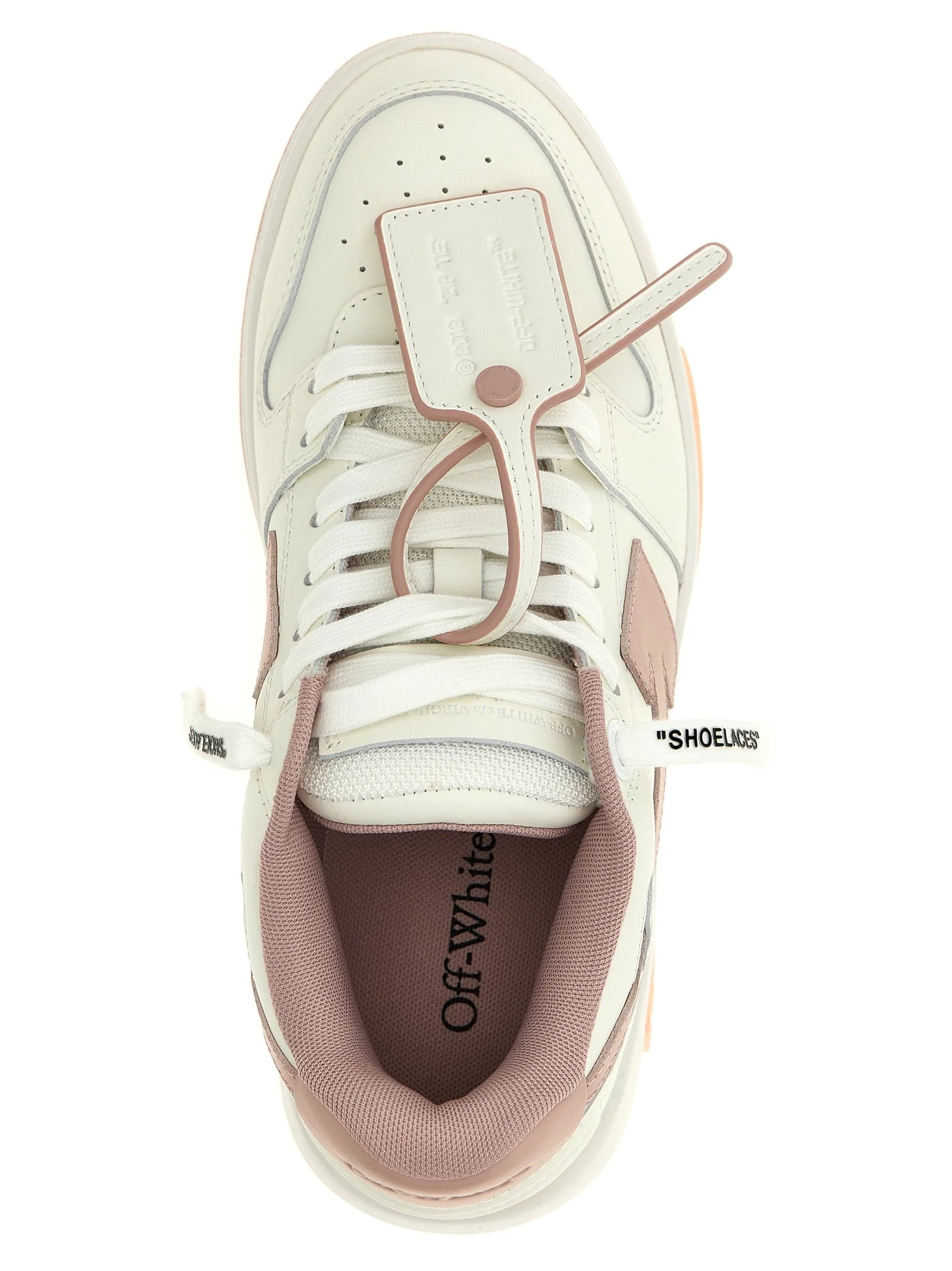 Off-White Multicolor Bovine Leather Low Top Sneakers
