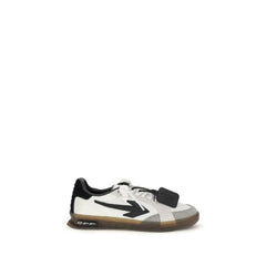 Off-White Multicolor Calf Leather Bos Taurus Low Top Sneakers - EU44/US11