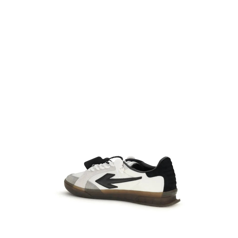 Off-White Multicolor Calf Leather Bos Taurus Low Top Sneakers - EU44/US11