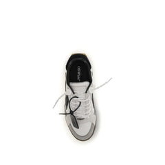 Off-White Multicolor Calf Leather Bos Taurus Low Top Sneakers - EU44/US11