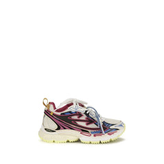 Off-White Multicolor Polyamide Athletic Sneakers - EU37/US7