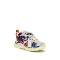 Off-White Multicolor Polyamide Athletic Sneakers - EU37/US7