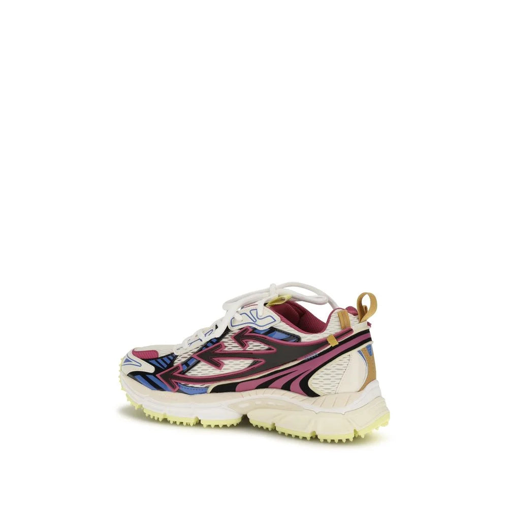 Off-White Multicolor Polyamide Athletic Sneakers - EU37/US7