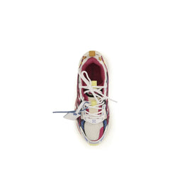 Off-White Multicolor Polyamide Athletic Sneakers - EU37/US7