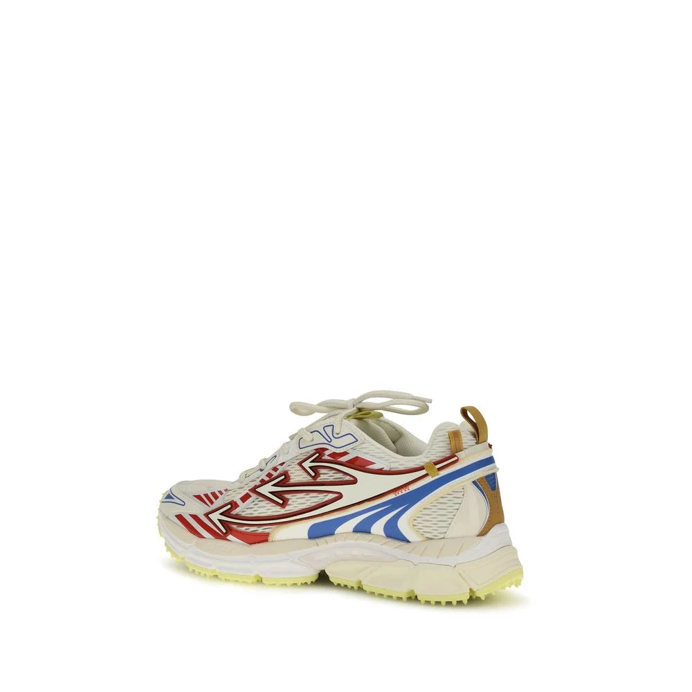 Off-White Vícebarevné atletické sneakers z polyesteru