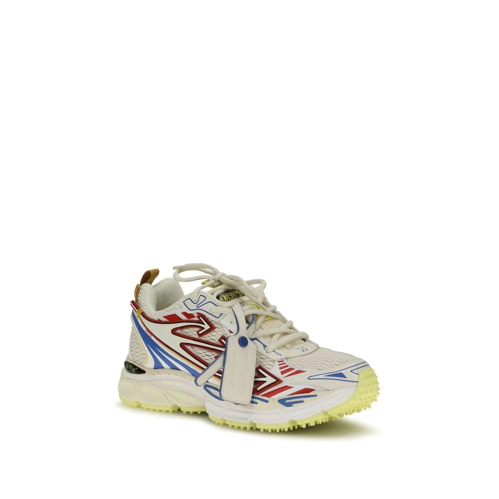 Off-White Vícebarevné atletické sneakers z polyesteru