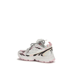 Off-White Multicolor Polyester Athletic Sneakers - Sneakers