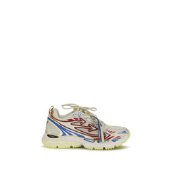 Off-White Vícebarevné atletické sneakers z polyesteru