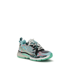 Off-White Multicolor Polyester Athletic Sneakers - EU36/US6