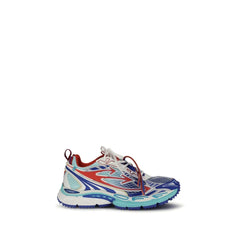 Off-White Multicolor Polyester Athletic Sneakers - EU42/US9