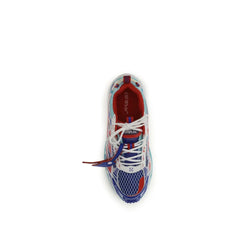 Off-White Multicolor Polyester Athletic Sneakers - EU42/US9