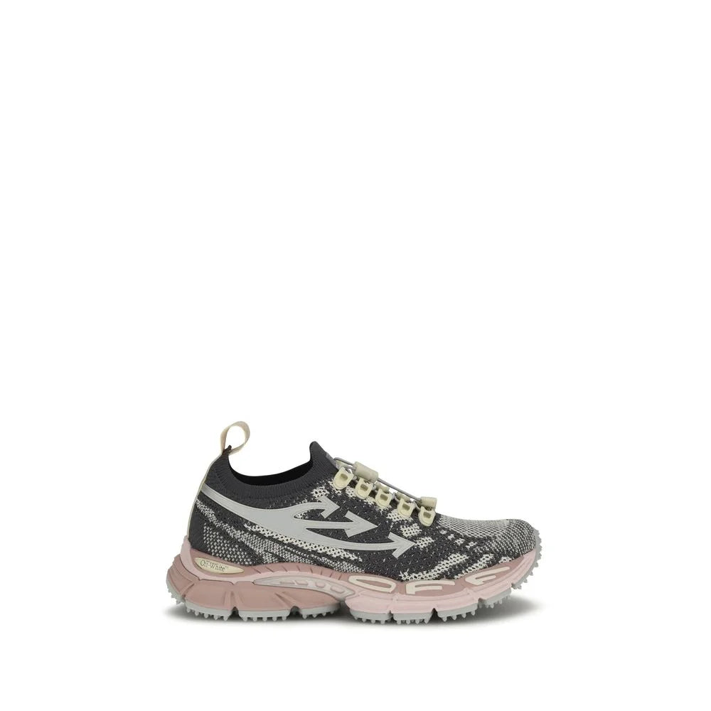 Off-White Multicolor Polyethylene Athletic Sneakers - EU41/US11