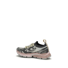 Off-White Multicolor Polyethylene Athletic Sneakers - EU41/US11