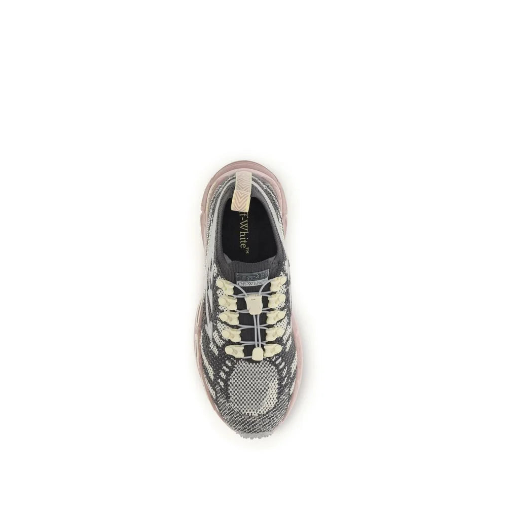Off-White Multicolor Polyethylene Athletic Sneakers - EU41/US11