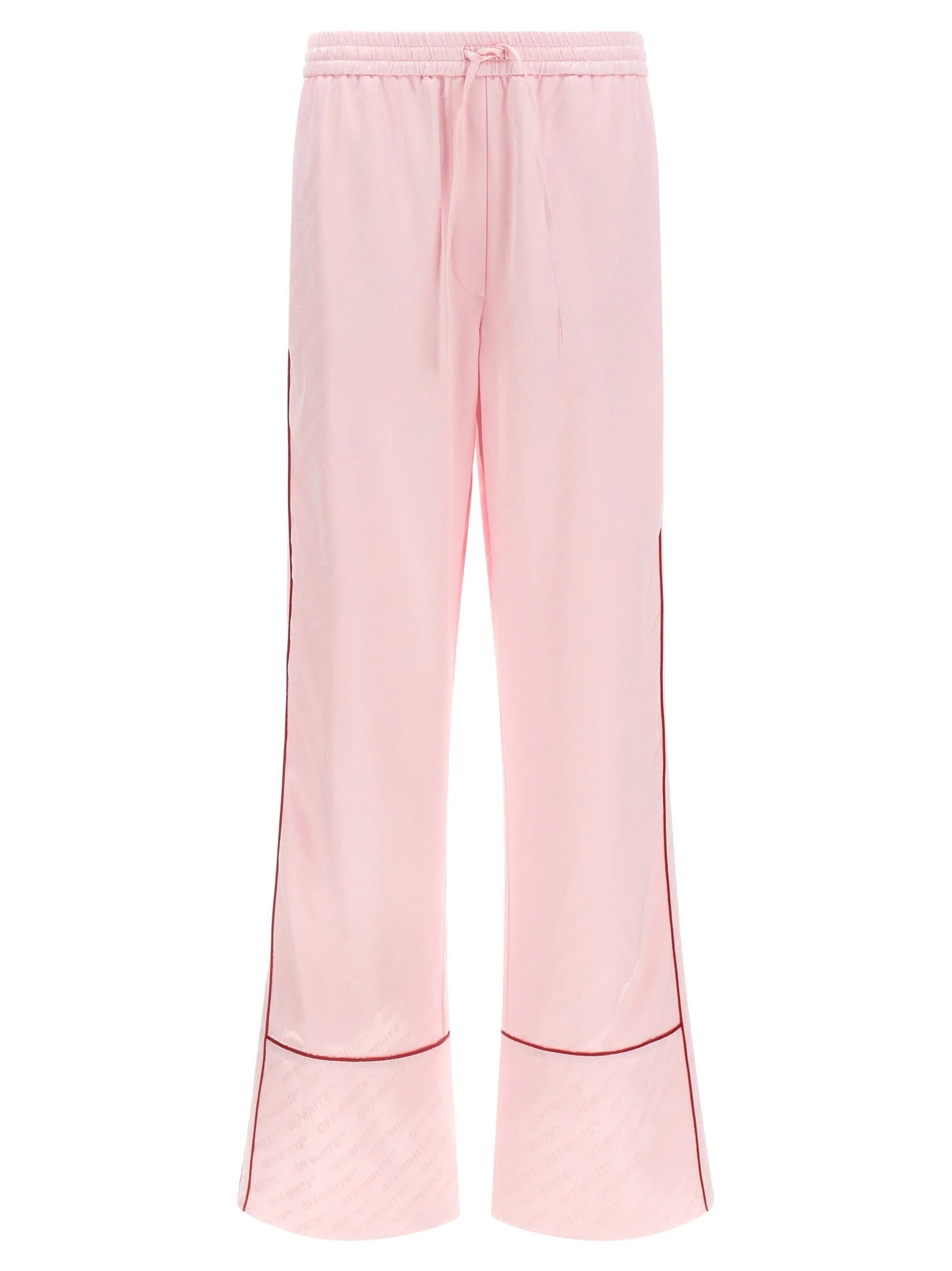 Off-White Multicolor Viscose Casual Pants