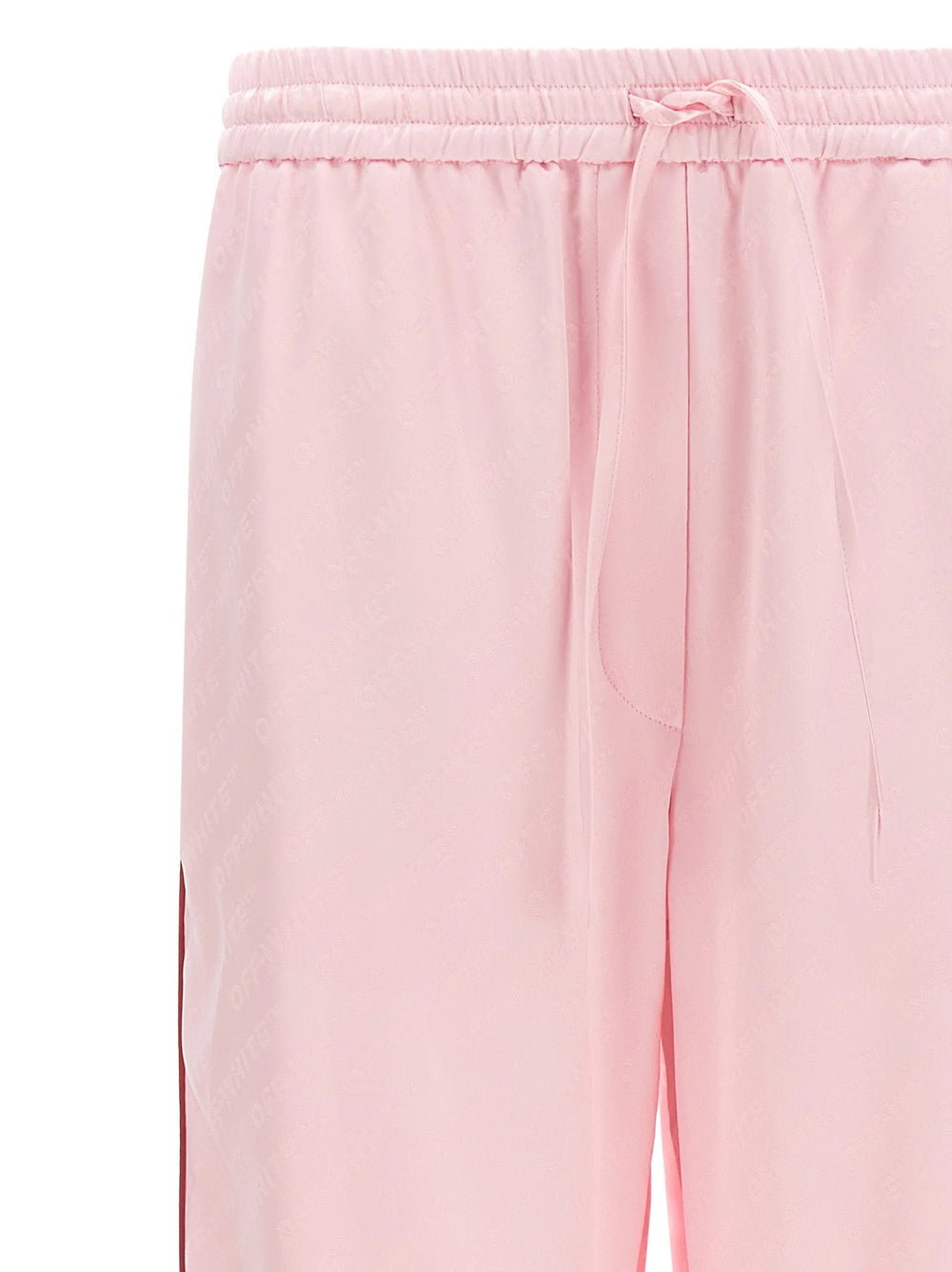 Off-White Multicolor Viscose Casual Pants