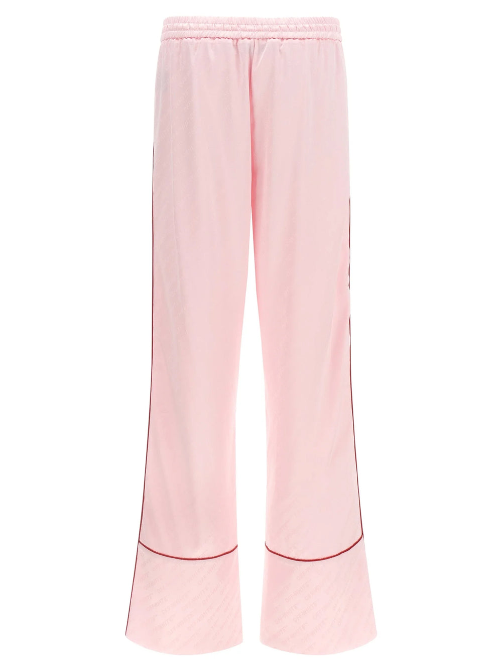 Off-White Multicolor Viscose Casual Pants