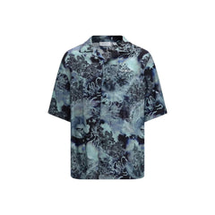 Off-White Multicolor Viscose Pattern Shirt