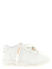Off-White Orange Plastic Athletic Sneakers