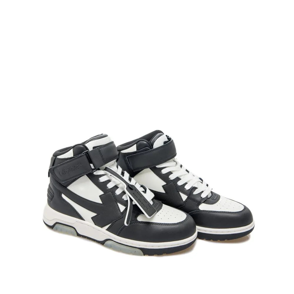 Off-White Off White Out Of Office Mid Top Sneakers - Sneakers