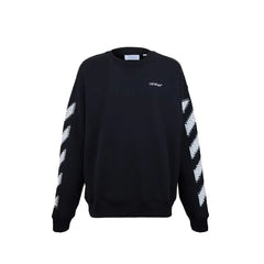 Off-White Off White Pixel Diag Sweatshirt - Sweatshirts