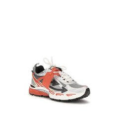 Off-White Red Polyethylene Athletic Sneakers