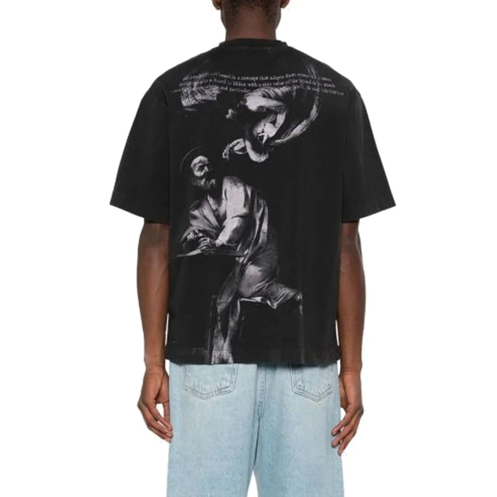 Off-White Off White S.Matthew Skate Logo-Print T-Shirt - S - T-Shirts