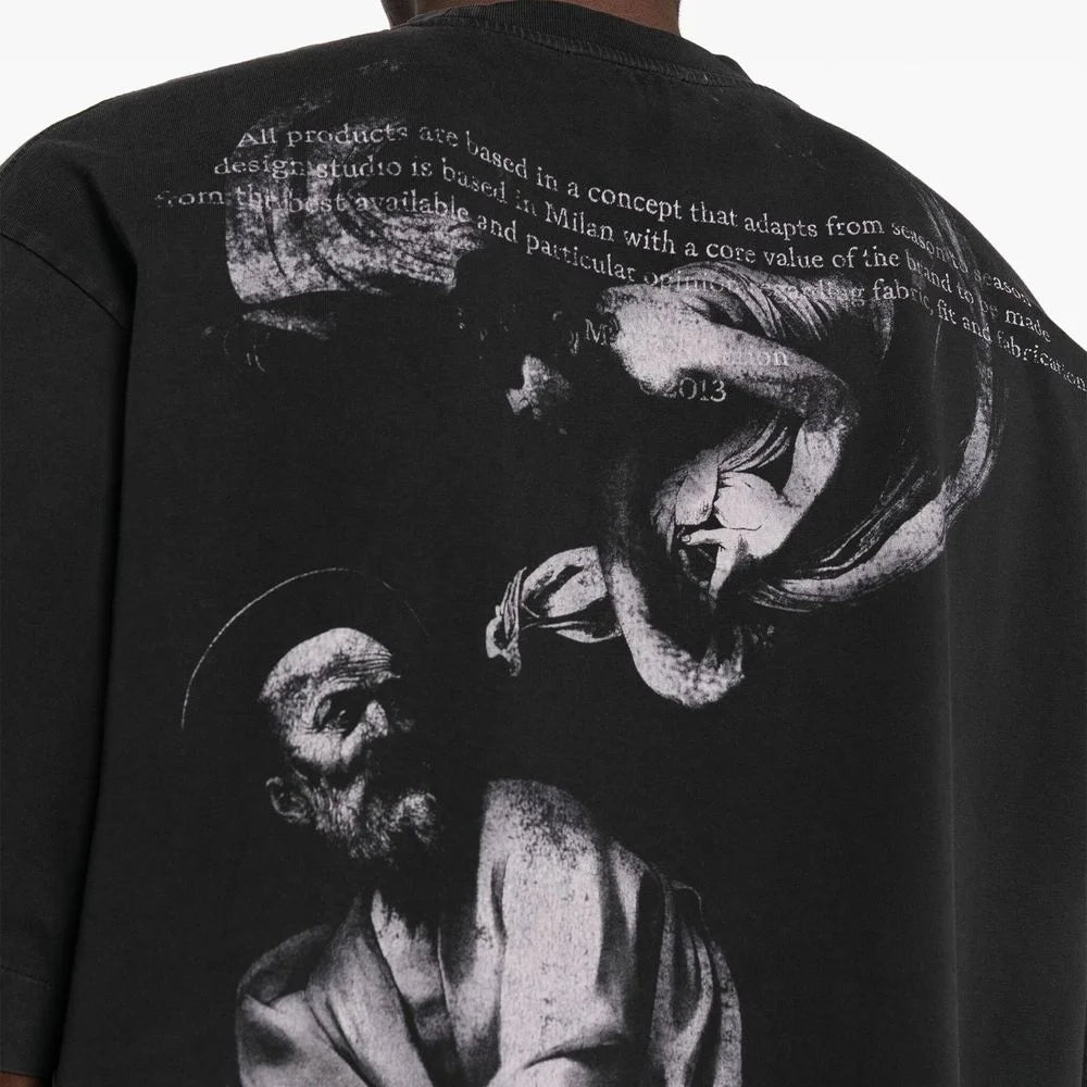 Off-White Off White S.Matthew Skate Logo-Print T-Shirt - S - T-Shirts