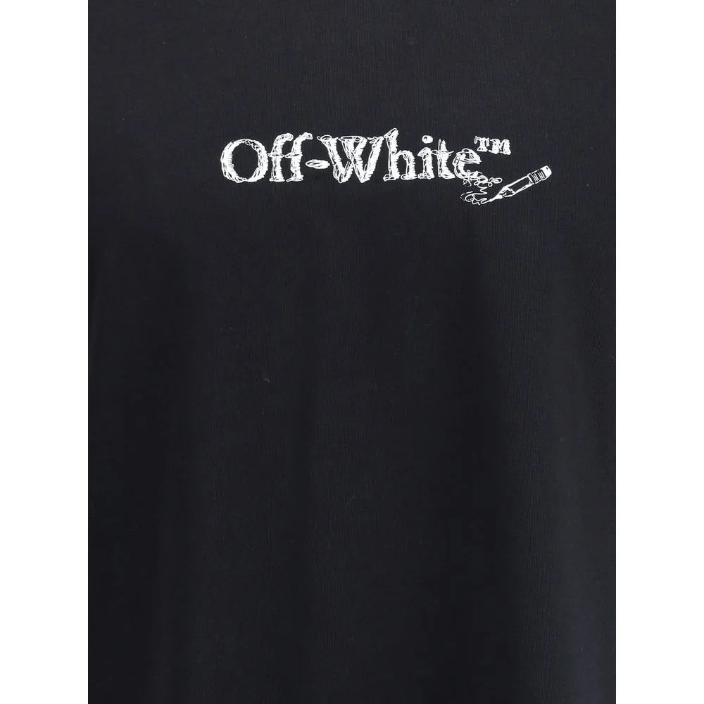 Off-White Scribble Arrow Skate Logo T-Shirt - T-Shirts