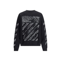Off-White Scribble Diag Skate Crewneck - Sweatshirts