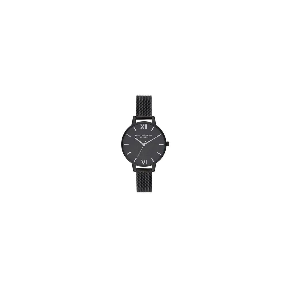 Olivia Burton Black Stainless Steel Watch - Watches