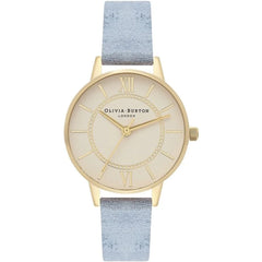Olivia Burton Blue Artificial Leather Watch - Watches