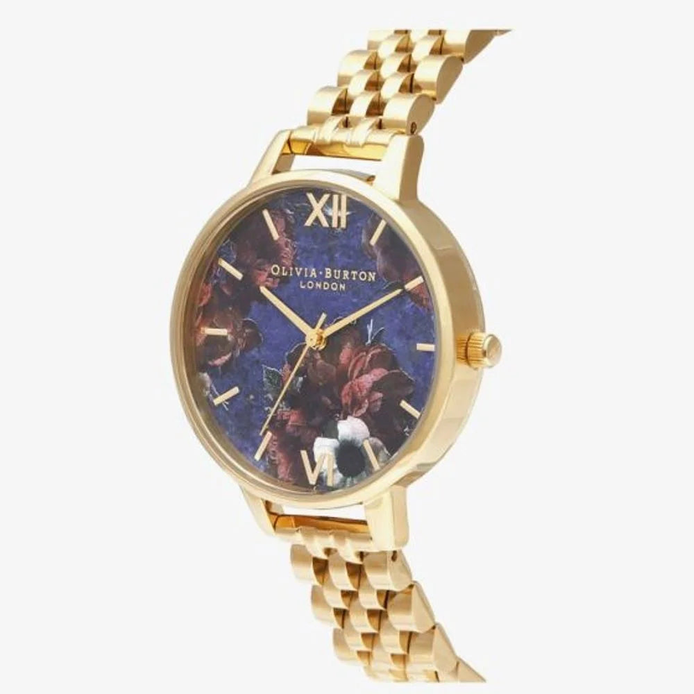 Olivia Burton Gold Stainless Steel Watch