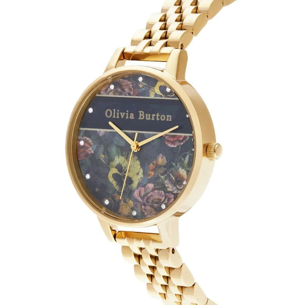 Olivia Burton Gold Stainless Steel Watch