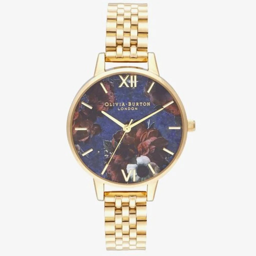 Olivia Burton Gold Stainless Steel Watch