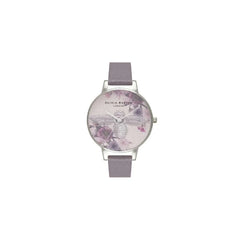 Olivia Burton Gray Artificial Leather Watch