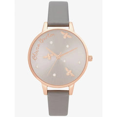 Olivia Burton Gray Artificial Leather Watch - Watches