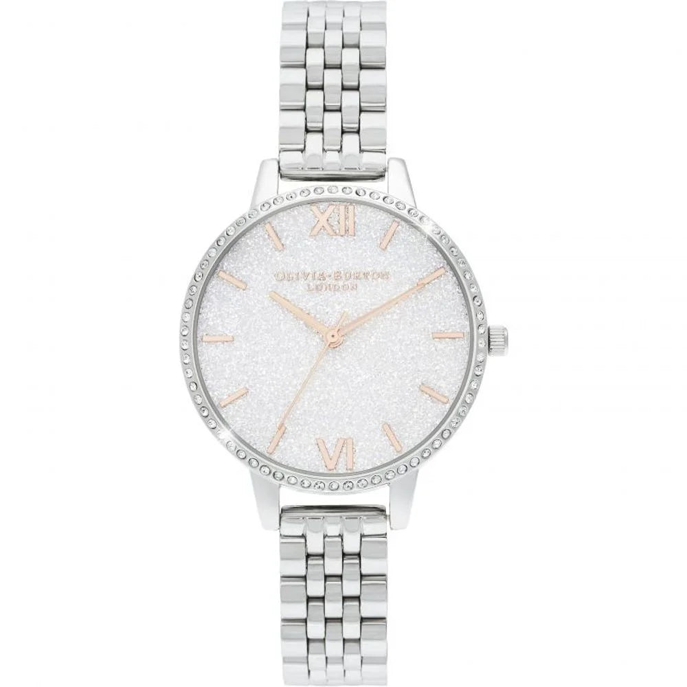 Olivia Burton Silver Stainless Steel Watch