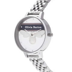 Olivia Burton Silver Stainless Steel Watch - Watches