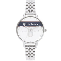 Olivia Burton Silver Stainless Steel Watch - Watches