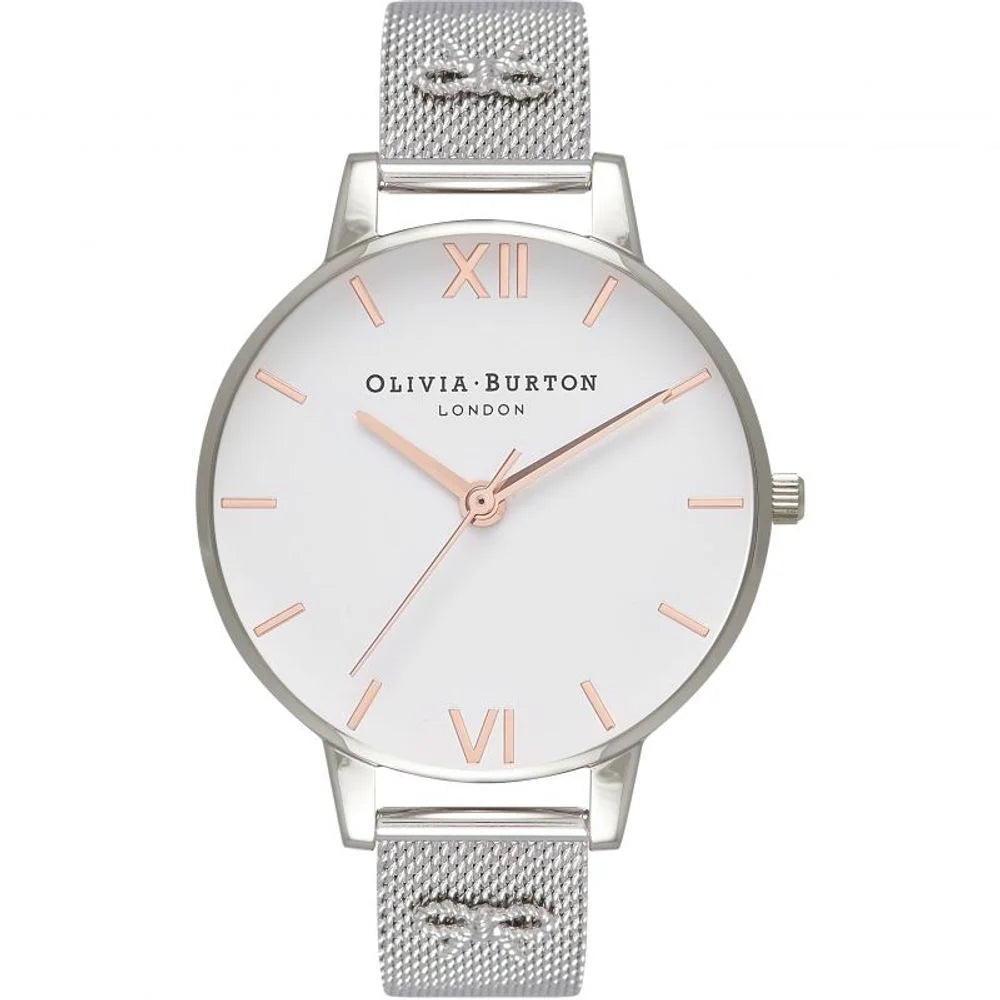 Olivia Burton Silver Stainless Steel Watch - Watches