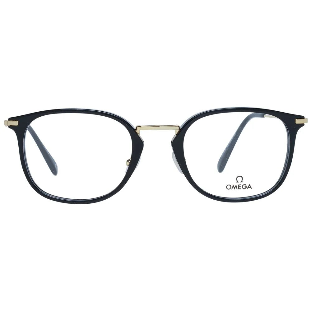 Omega Black Men Glasses Frame - Eyeglasses
