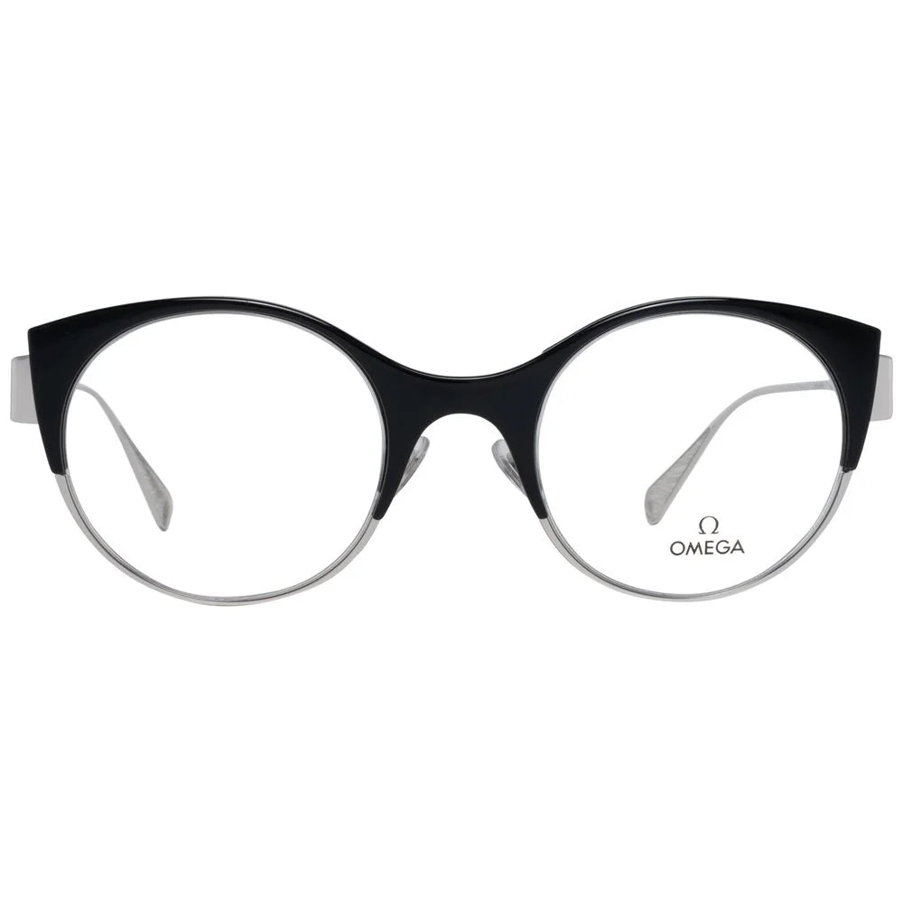 Omega Black Metal & Plastic Glasses (Frames)