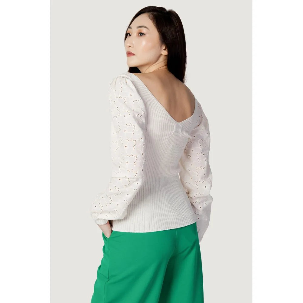 Only Beige Cotton Sportswear - IT44|L - Sweaters