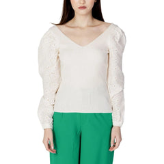 Only Beige Cotton Sportswear - IT44|L - Sweaters