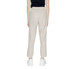 Only Beige Linen Pant - Trousers