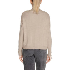 Only Beige Marabou Sweater - IT44|L