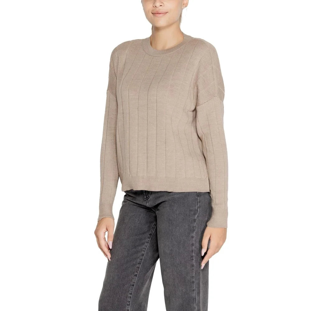 Only Beige Marabou Sweater - IT44|L - Sweaters
